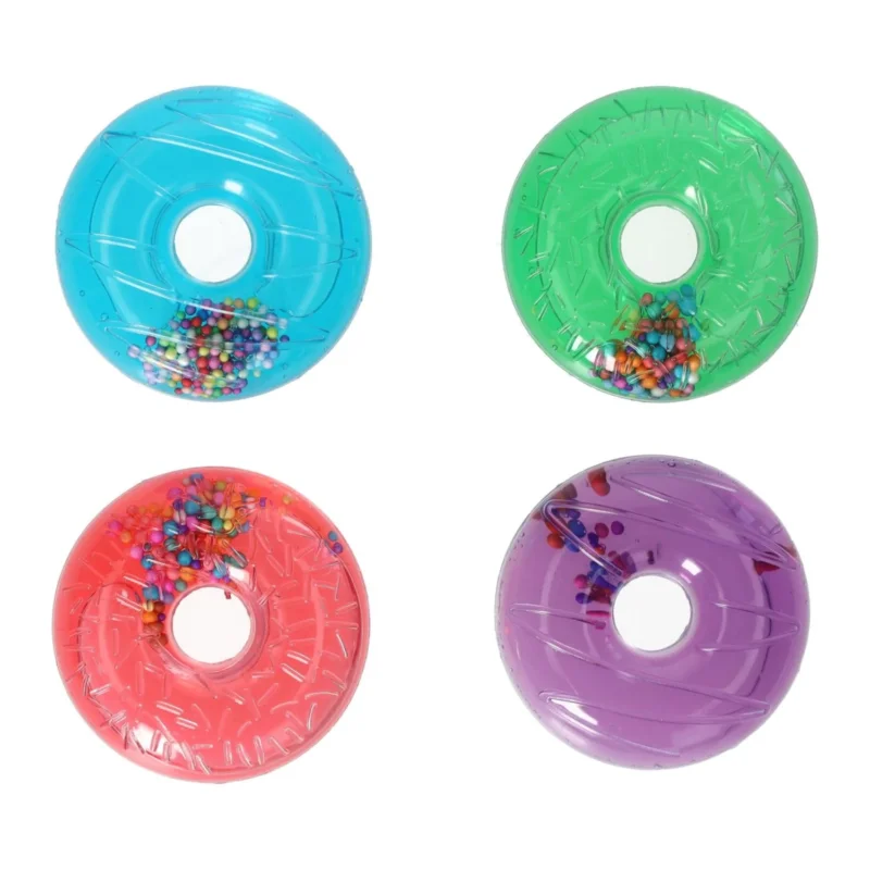 Mystery Glitter Filled Donut Squishy van Boozyshop, mystery squishy, uitvoering is een verrassing