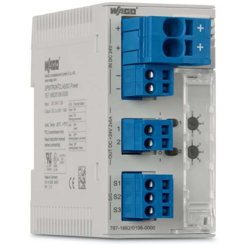 WAGO - Stromüberwachungsgerät Schutzschalter 787-1662/000-250 elektronisch
