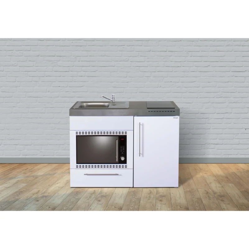 Stengel - Mini-Küche Miniküche Premiumline MPMOS120KSMWOGKFreBl weiß