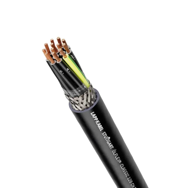 Lapp Kabel&Leitung - Energiekabel >= 1 kV, für ortsveränderlichen Einsatz ÖLFLEX CLASSIC 128 CH BK 1123559/100 0,6/1 KV 4G1 − 100 Meter