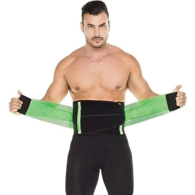 Karnz | Taillen-Trainer für Herren - Bauchfett verbrennen Slim Schweißgürtel